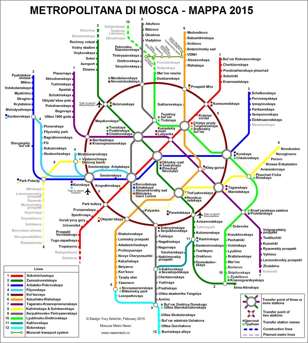 La Metro di Mosca