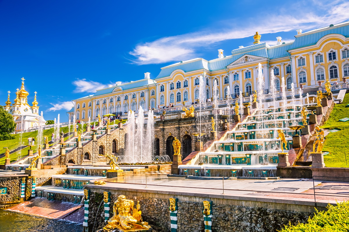 visita de Peterhof