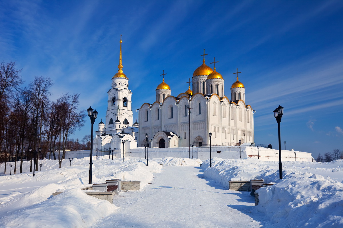 El Grande Anillo de Oro con Moscú y San Petersburgo